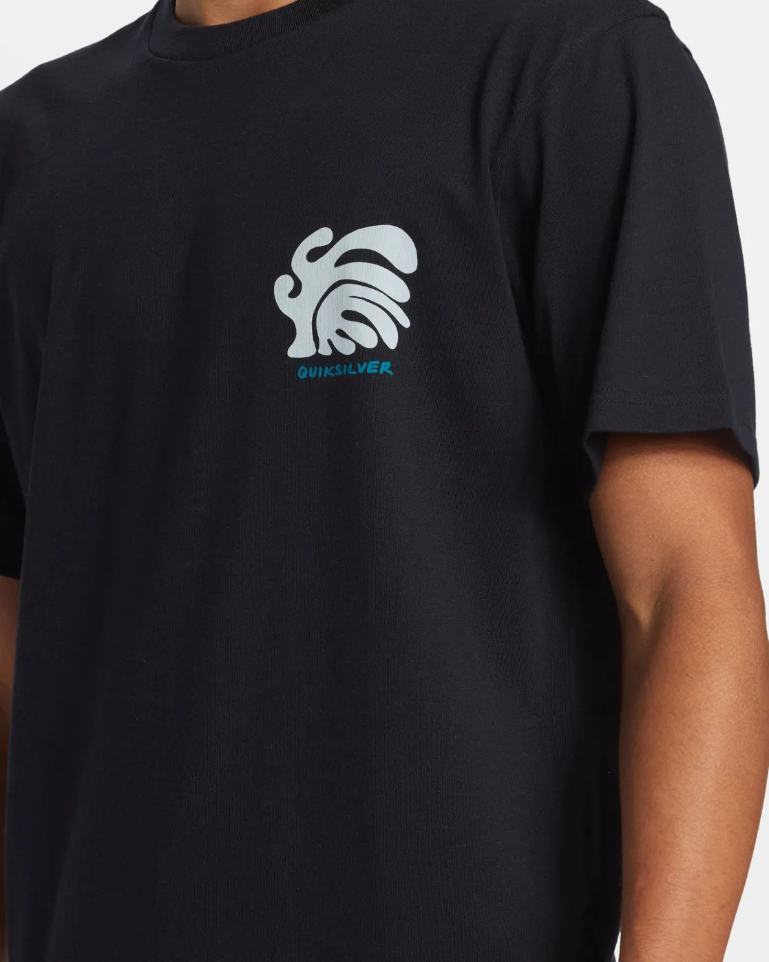 Quiksilver Tees>Creations T-Shirt BLACK