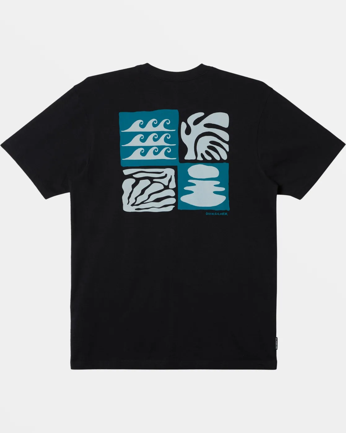 Quiksilver Tees>Creations T-Shirt BLACK