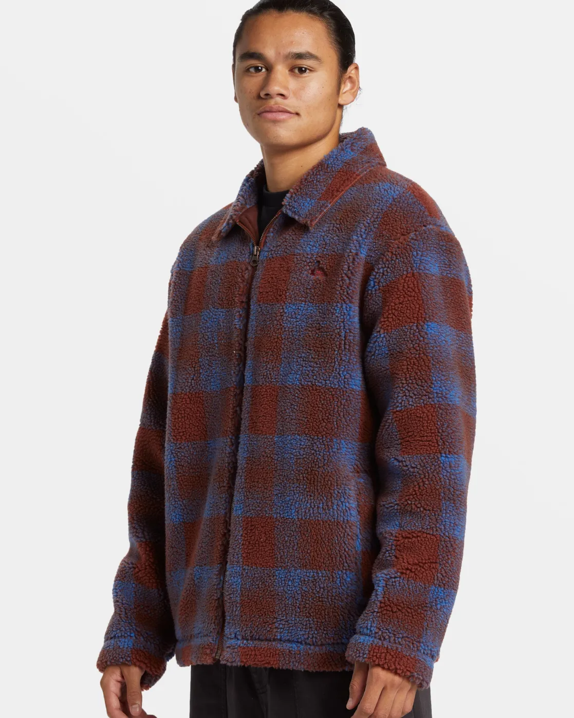 Quiksilver Jackets | Cozy Gifts>Deck Zip-Up Jacket DECKFLEECE-HENNA