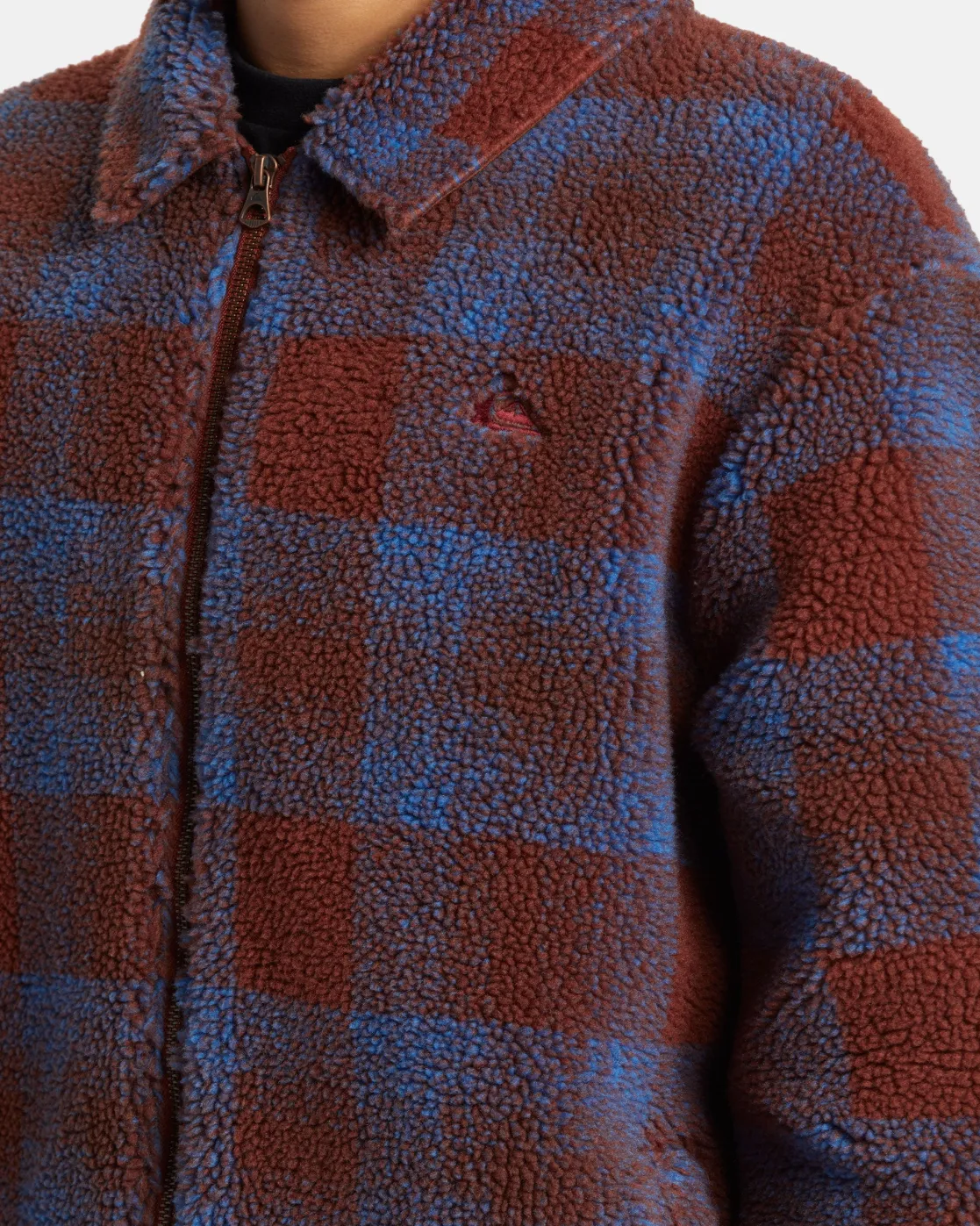 Quiksilver Jackets | Cozy Gifts>Deck Zip-Up Jacket DECKFLEECE-HENNA