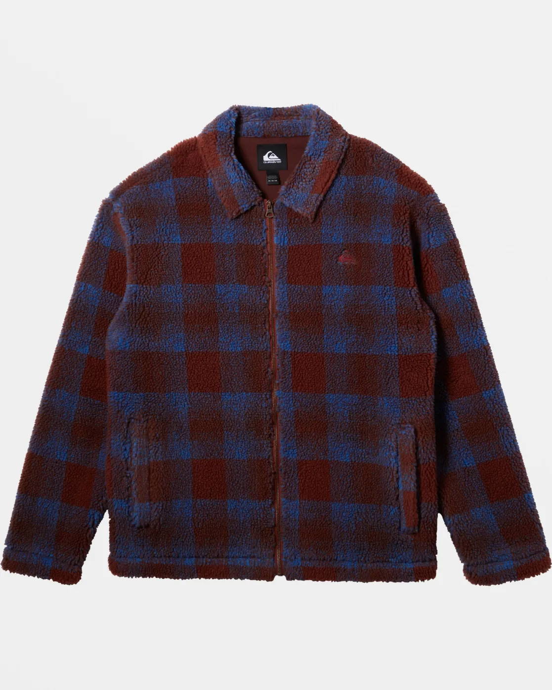 Quiksilver Jackets | Cozy Gifts>Deck Zip-Up Jacket DECKFLEECE-HENNA