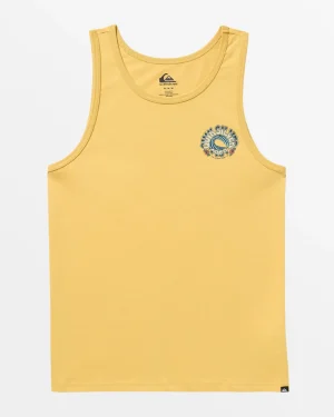 Quiksilver Tees>Deep Vision Tank OCHRE