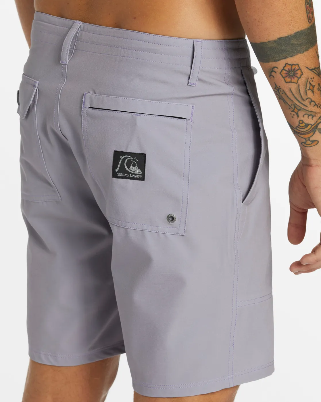 Quiksilver Shorts & Amphibians>DNA Amphibian 18.5" Hybrid Shorts MINIMALGRAY