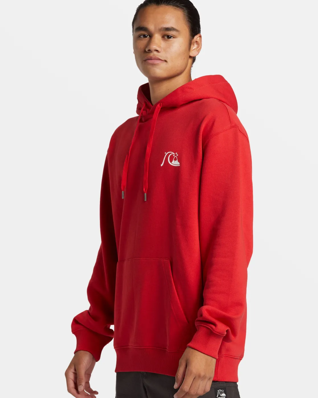 Quiksilver Sweatshirts & Hoodies | Under $100>DNA Bubble Logo Hoodie SALSA