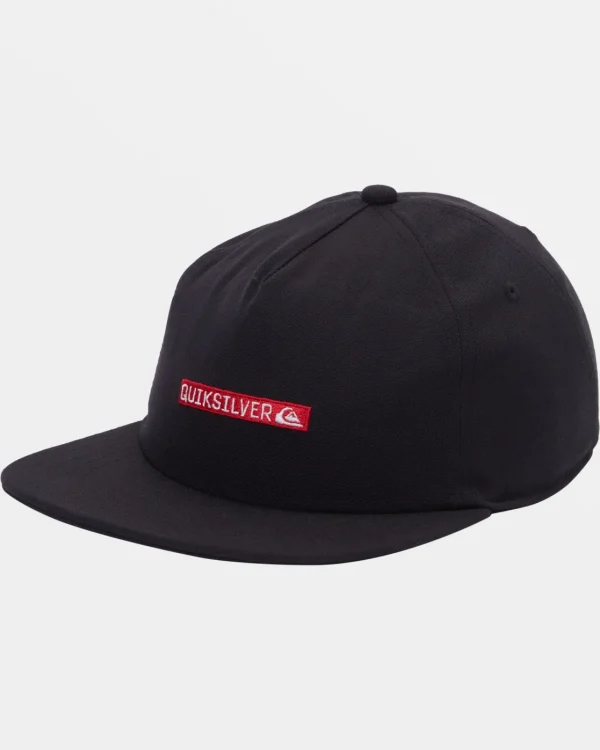 Quiksilver Hats | Under $50>DNA Clicked Snapback Hat BLACK