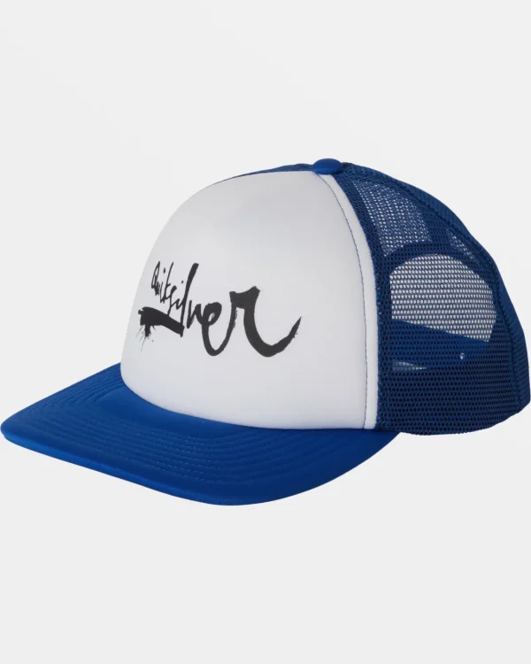 Quiksilver Hats | Under $50>DNA Impaired Trucker Hat MONACOBLUE
