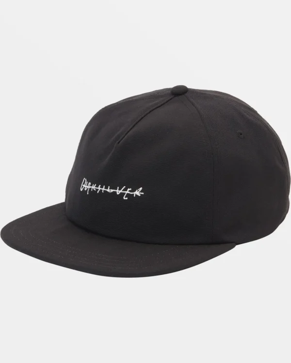 Quiksilver Hats | Under $50>DNA Rushed Snapback Hat BLACK
