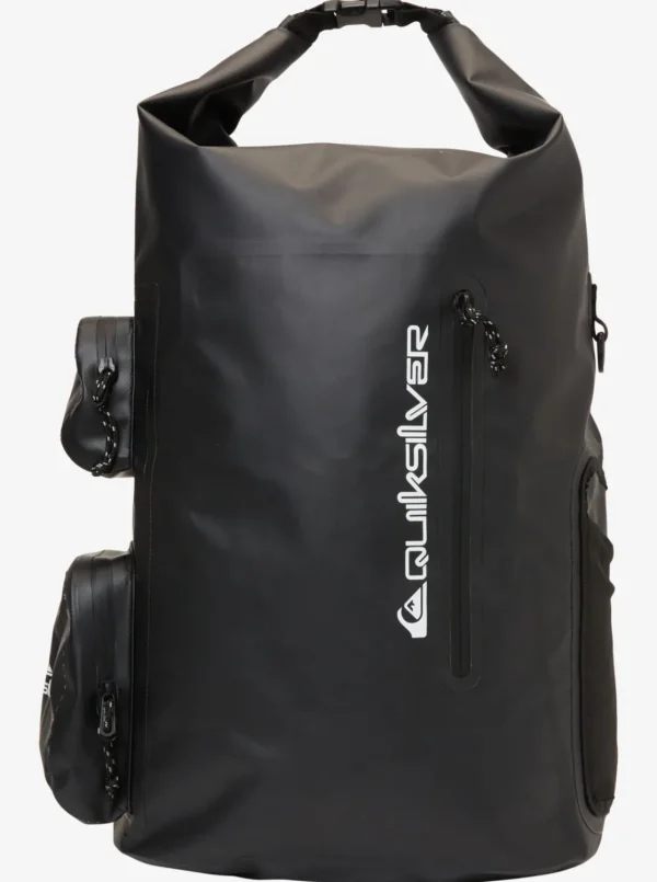 Quiksilver Accessories | Backpacks & Bags>Evening Sesh 35L Large Surf Backpack BLACK/BLACK