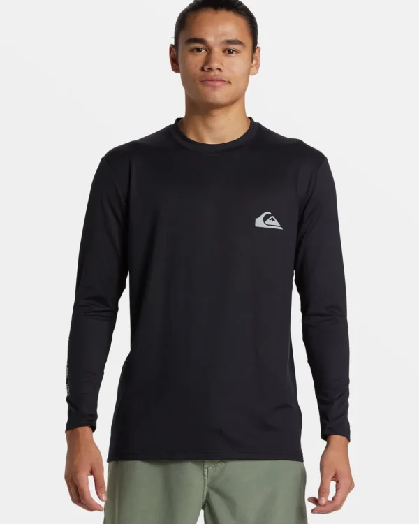 Quiksilver Rashguards>Everyday Long Sleeve Surf Tee BLACK