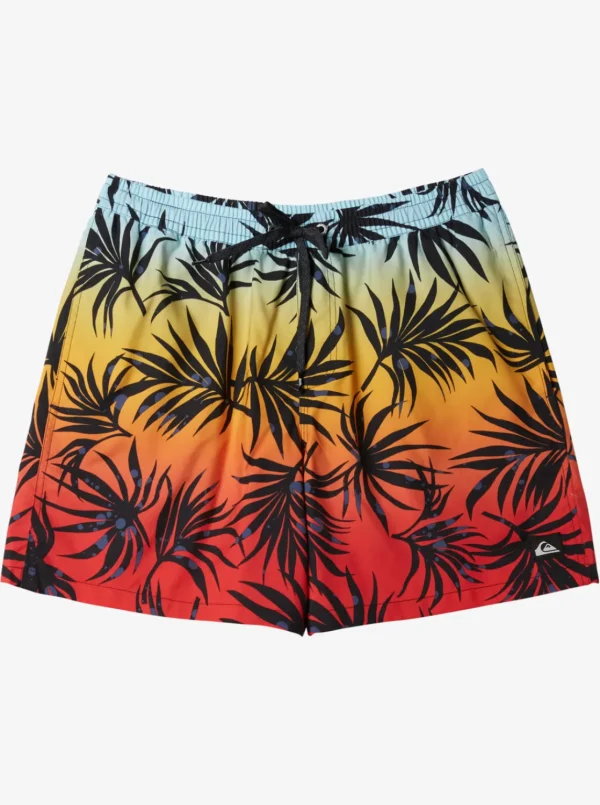Quiksilver Boardshorts | Boardshorts>Everyday Mix 17" Swim Trunks HIGHRISKRED