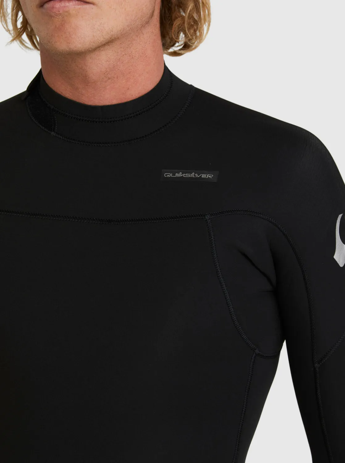 Quiksilver Wetsuits>3/2 Everyday Sessions Back-Zip Wetsuit BLACK
