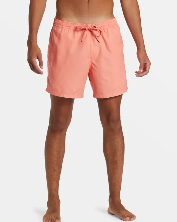 Quiksilver Boardshorts | Boardshorts>Everyday Solid 15" Swim Trunks LIVINGCORAL