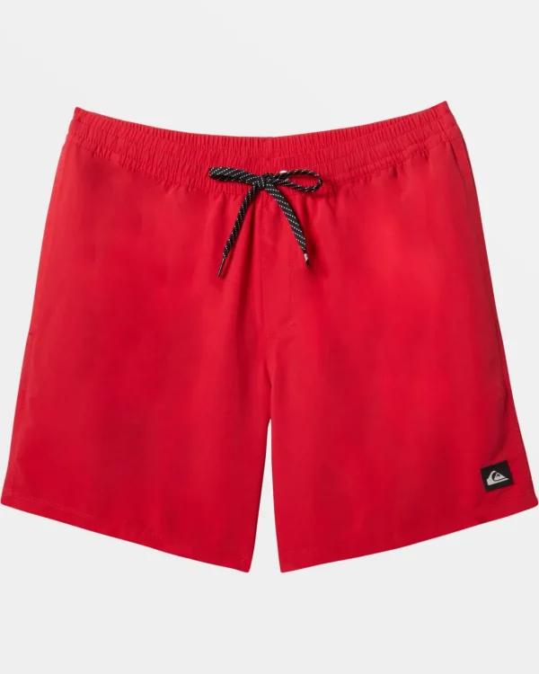 Quiksilver Boardshorts | Boardshorts>Everyday Solid 17" Swim Trunks HIGHRISKRED
