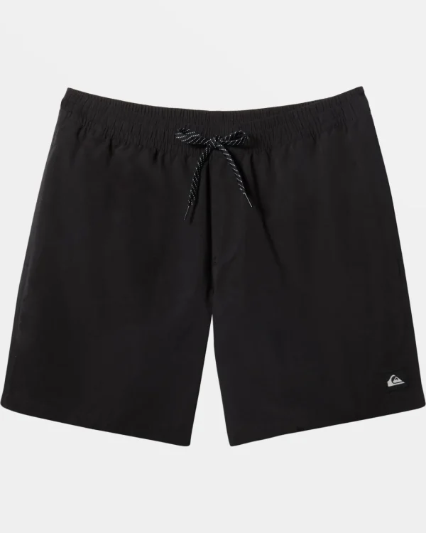 Quiksilver Boardshorts | Boardshorts>Everyday Solid 17" Swim Trunks BLACK