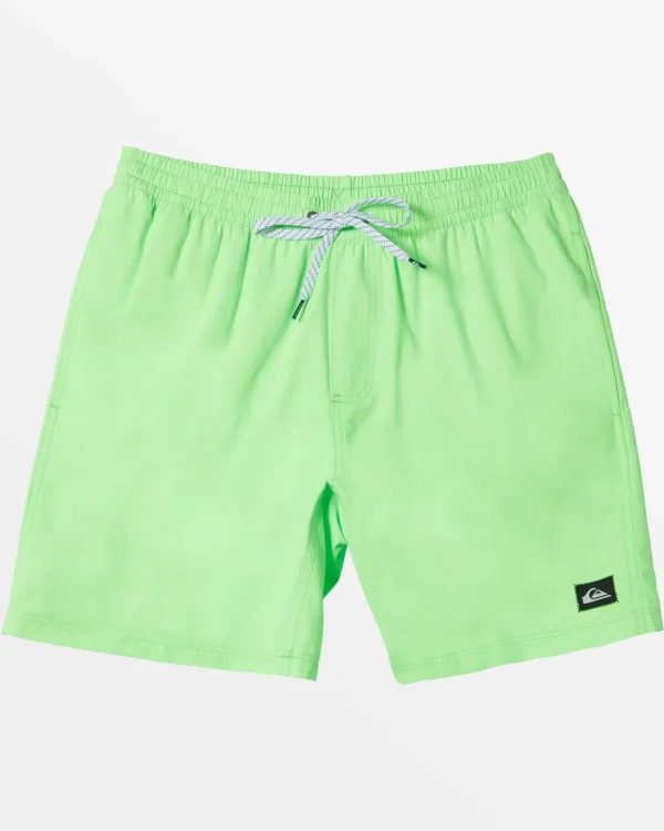Quiksilver Boardshorts | Boardshorts>Everyday Solid 15" Swim Trunks GREENGECKO
