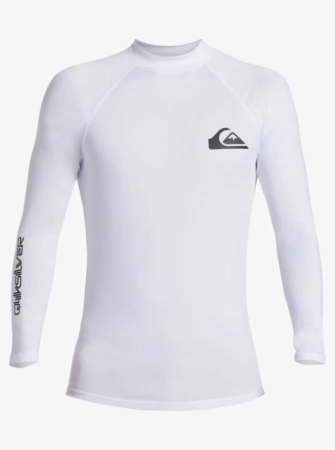 Quiksilver Rashguards>Everyday UPF 50 Long Sleeve Rashguard WHITE