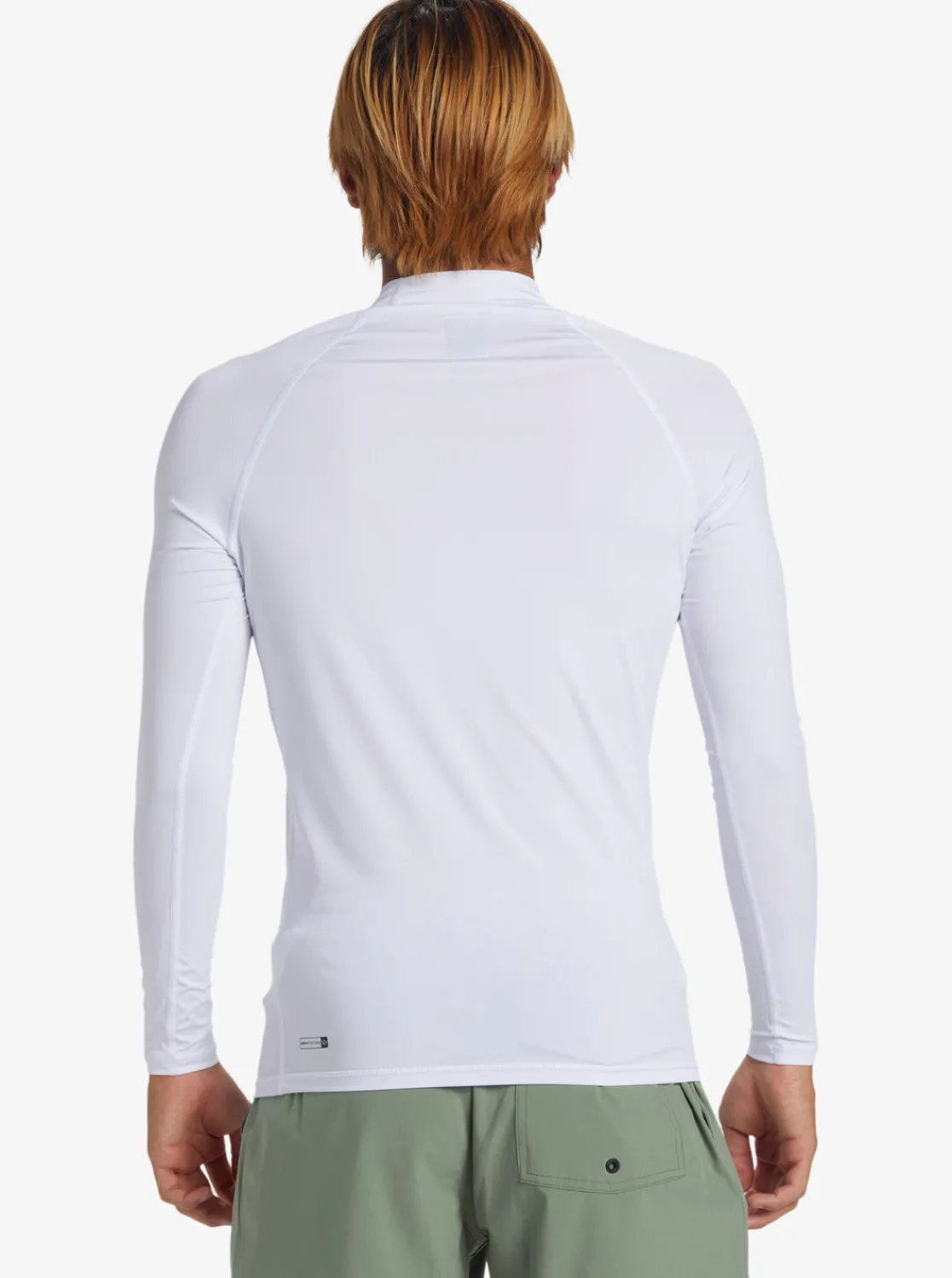 Quiksilver Rashguards>Everyday UPF 50 Long Sleeve Rashguard WHITE