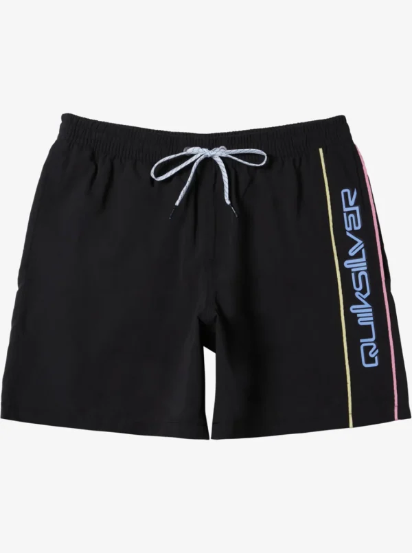Quiksilver Boardshorts | Boardshorts>Everyday Vert 2 17" Swim Trunks BLACK