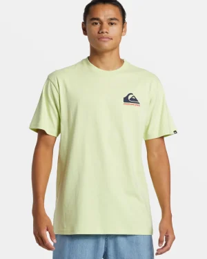 Quiksilver Tees>Eye On Horizon T-Shirt SHADOWLIME