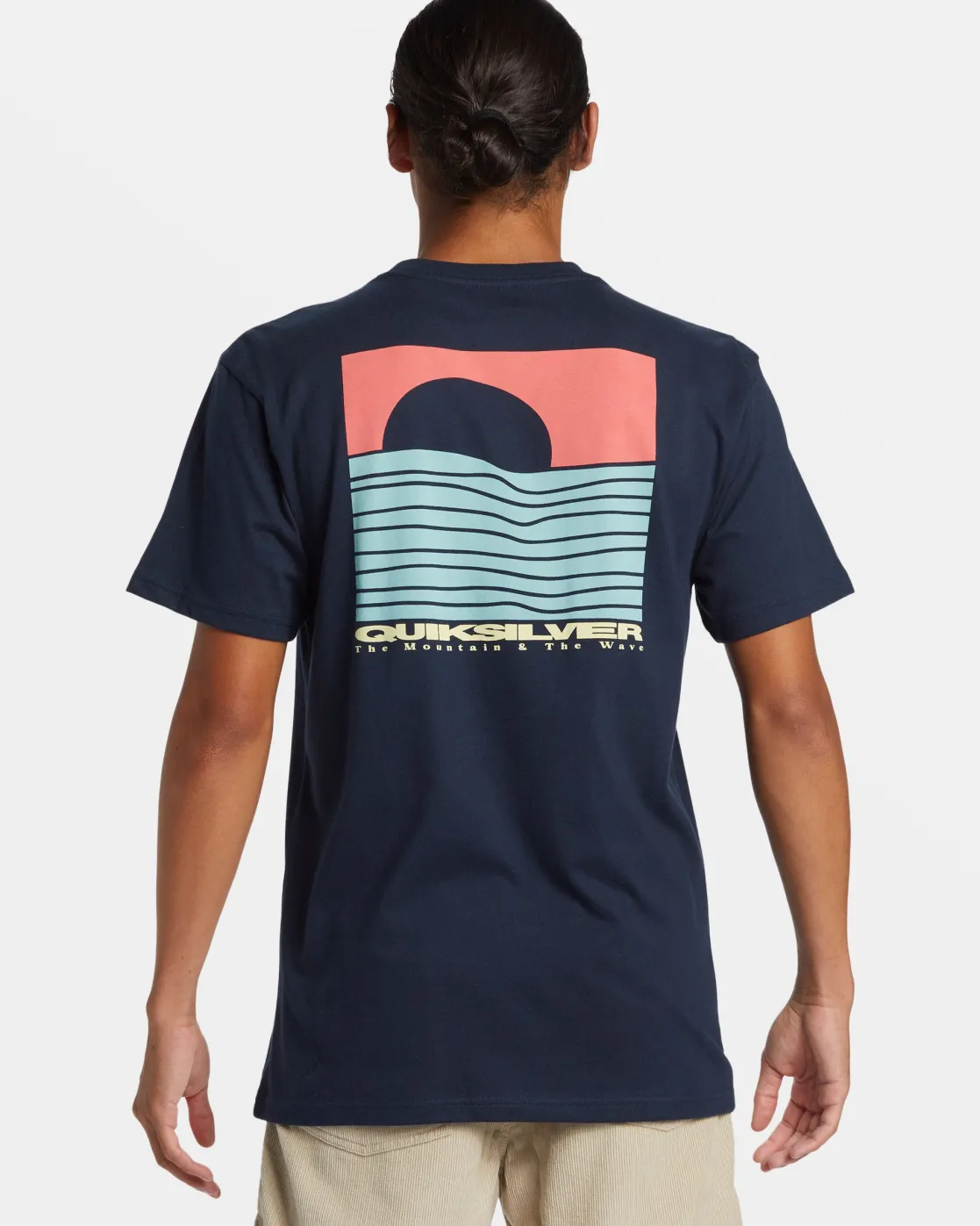 Quiksilver Tees>Eye On Horizon T-Shirt DARKNAVY
