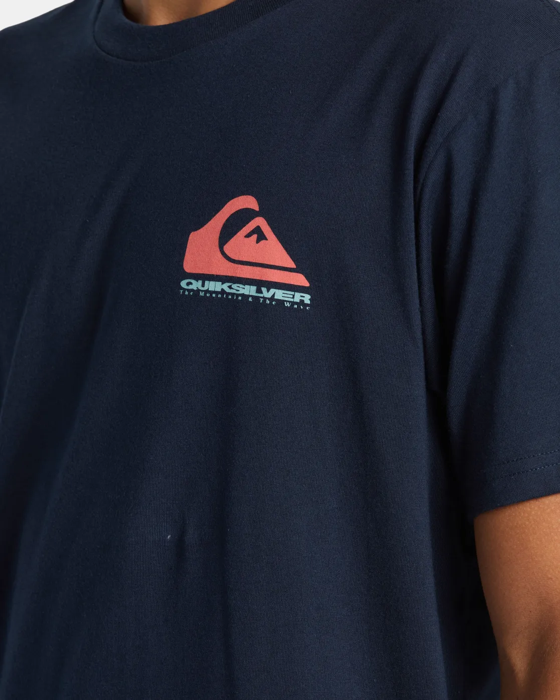 Quiksilver Tees>Eye On Horizon T-Shirt DARKNAVY