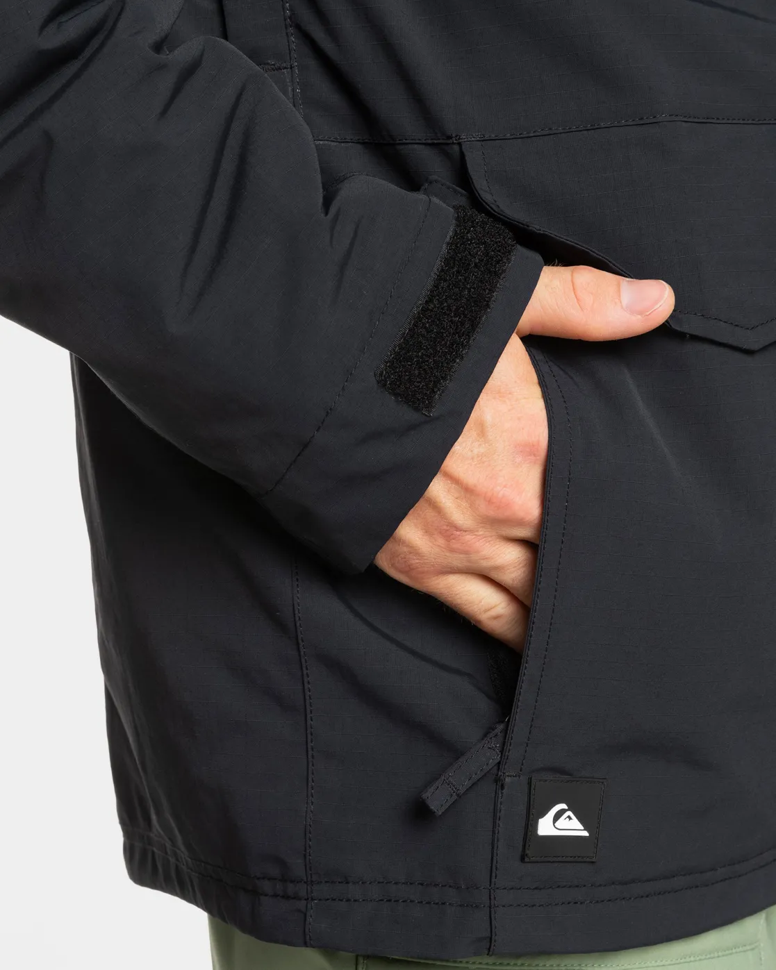 Quiksilver Snow Jackets>Fairbanks Snow Jacket TRUEBLACK