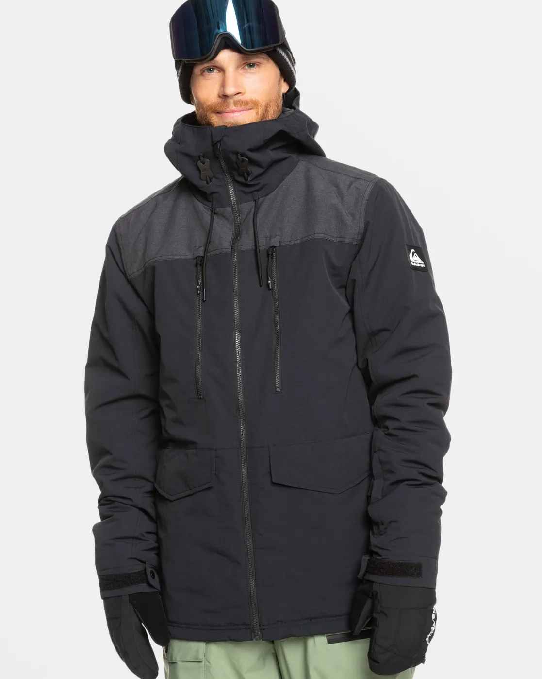 Quiksilver Snow Jackets>Fairbanks Snow Jacket TRUEBLACK