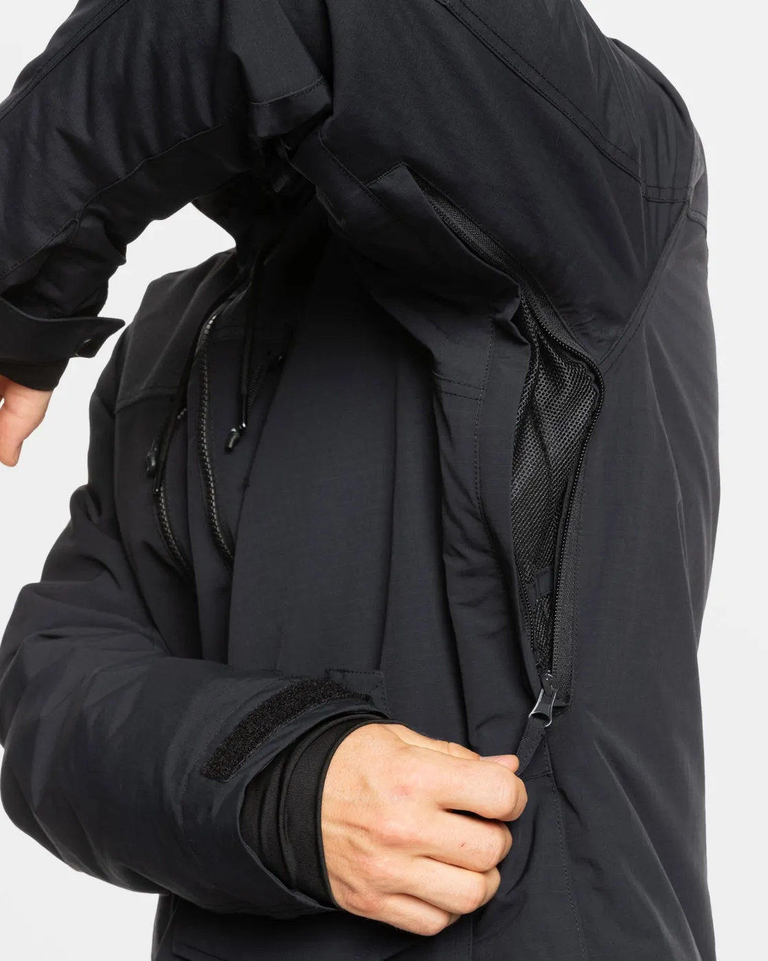 Quiksilver Snow Jackets>Fairbanks Snow Jacket TRUEBLACK