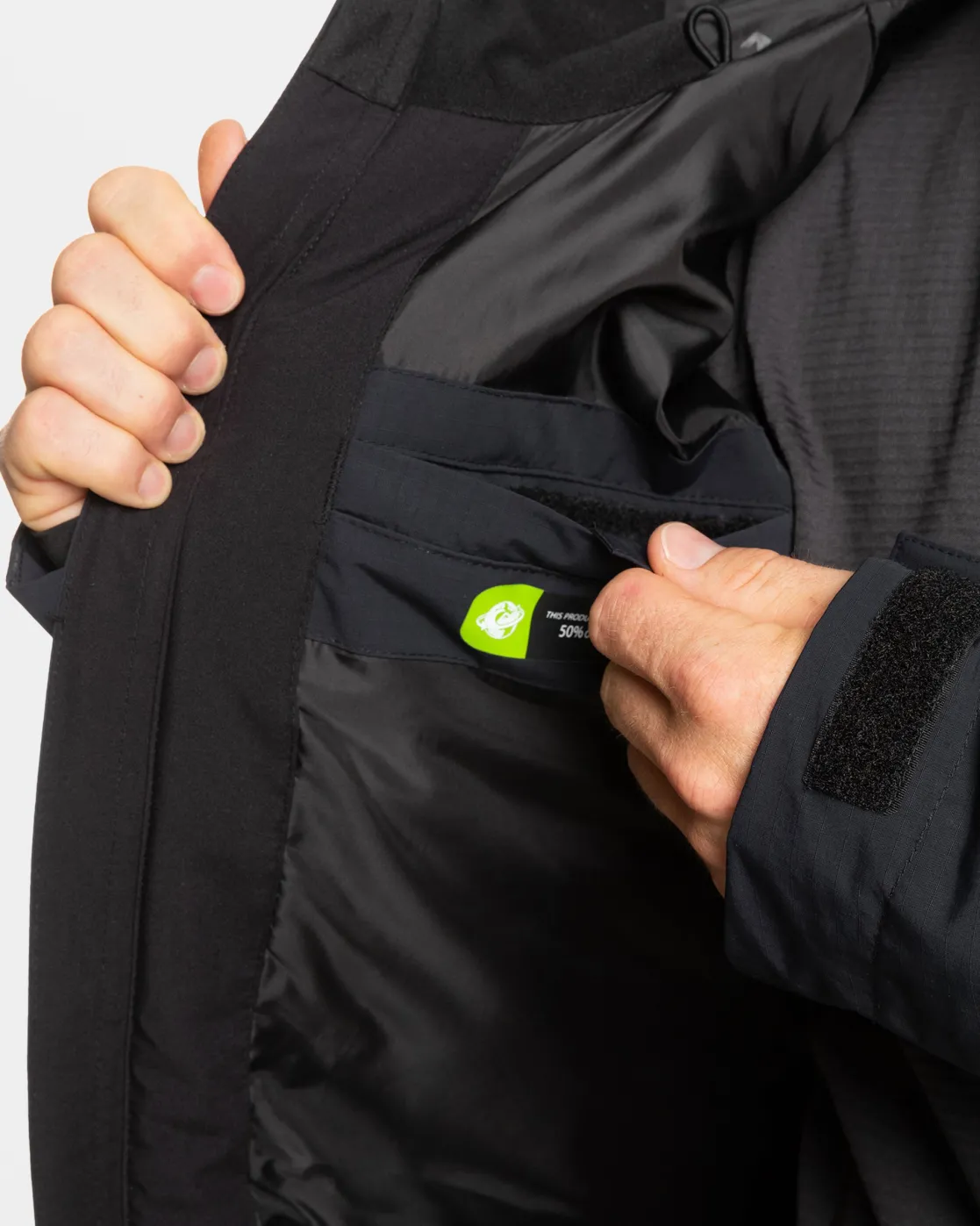Quiksilver Snow Jackets>Fairbanks Snow Jacket TRUEBLACK