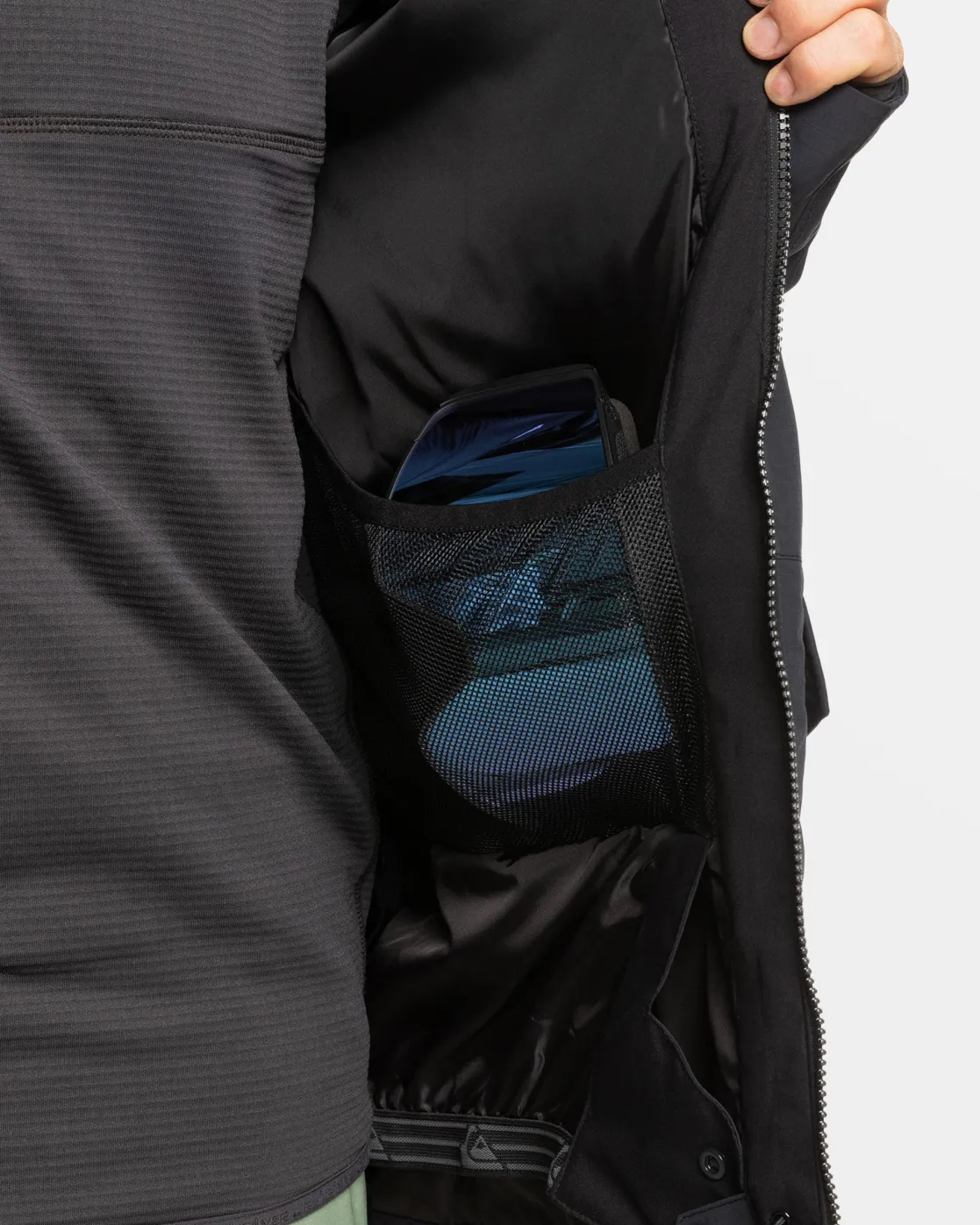 Quiksilver Snow Jackets>Fairbanks Snow Jacket TRUEBLACK