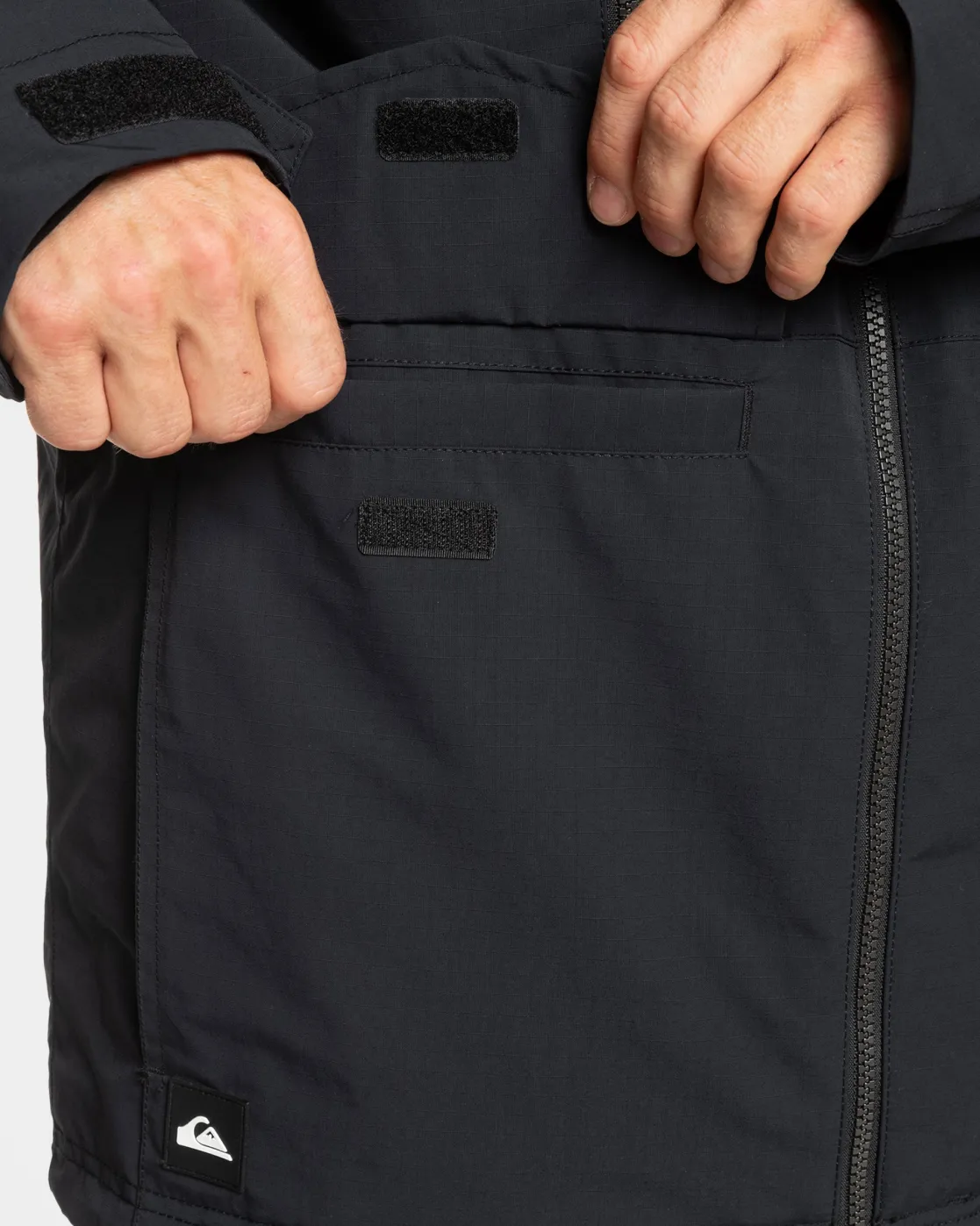 Quiksilver Snow Jackets>Fairbanks Snow Jacket TRUEBLACK