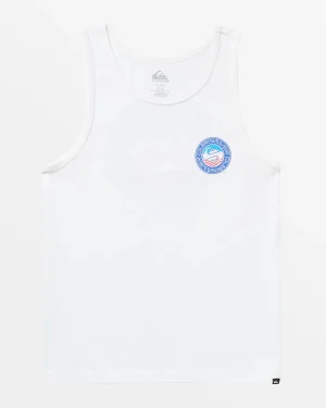 Quiksilver Tees>Feeling Festive Tank WHITE