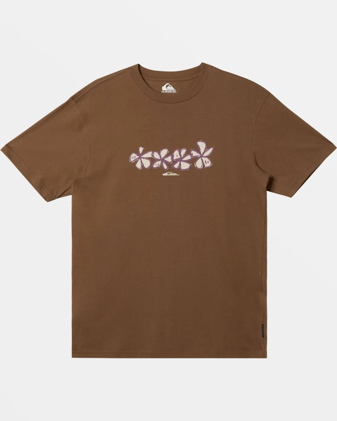 Quiksilver Tees>Four Flowers T-Shirt CANTEEN