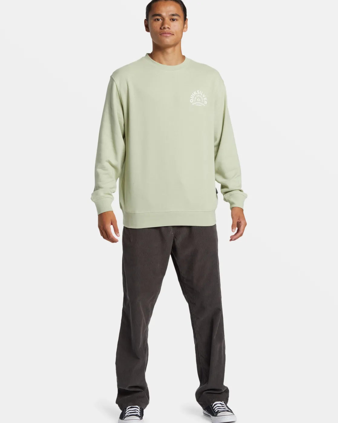 Quiksilver Sweatshirts & Hoodies | Under $100>Graphic Crewneck Sweatshirt DESERTSAGE