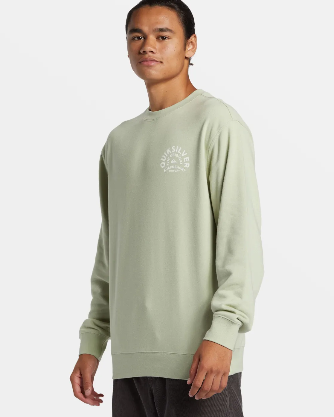 Quiksilver Sweatshirts & Hoodies | Under $100>Graphic Crewneck Sweatshirt DESERTSAGE