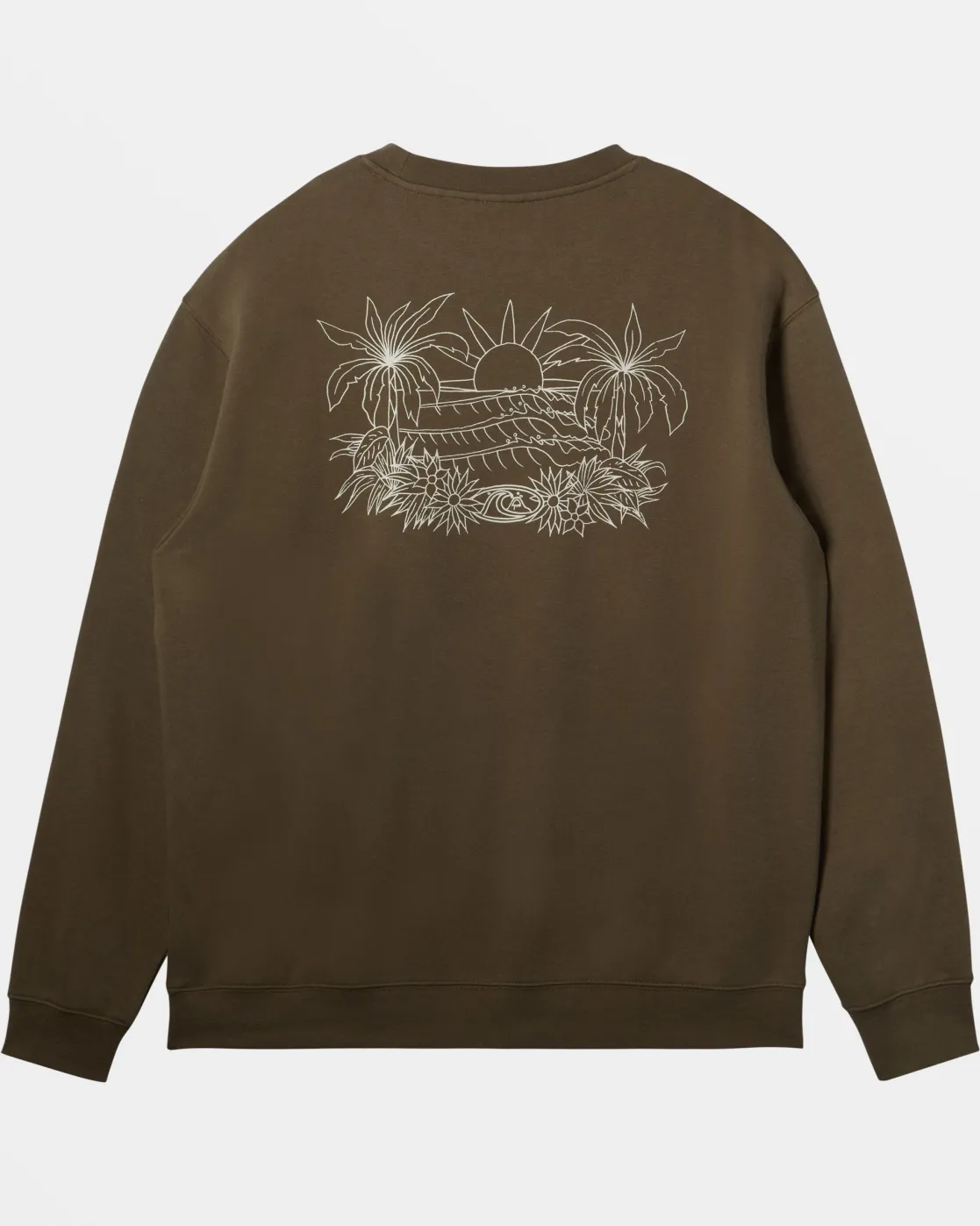 Quiksilver Sweatshirts & Hoodies | Under $100>Graphic Crewneck Sweatshirt CANTEEN