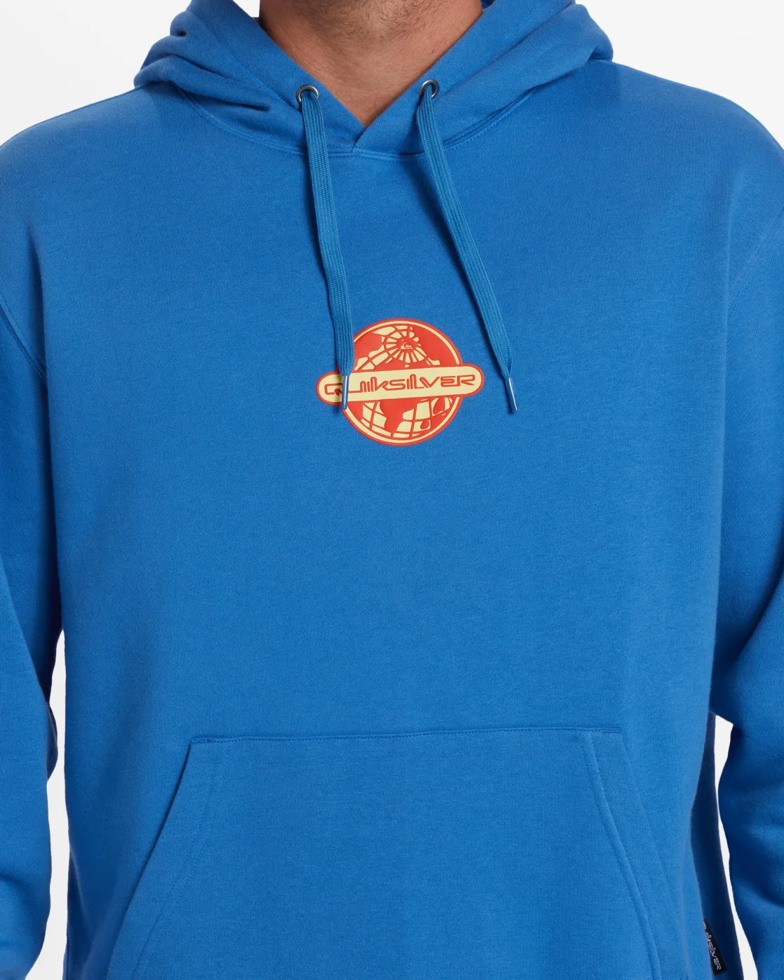 Quiksilver Sweatshirts & Hoodies>Graphic Mix Hoodie STARSAPPHIRE