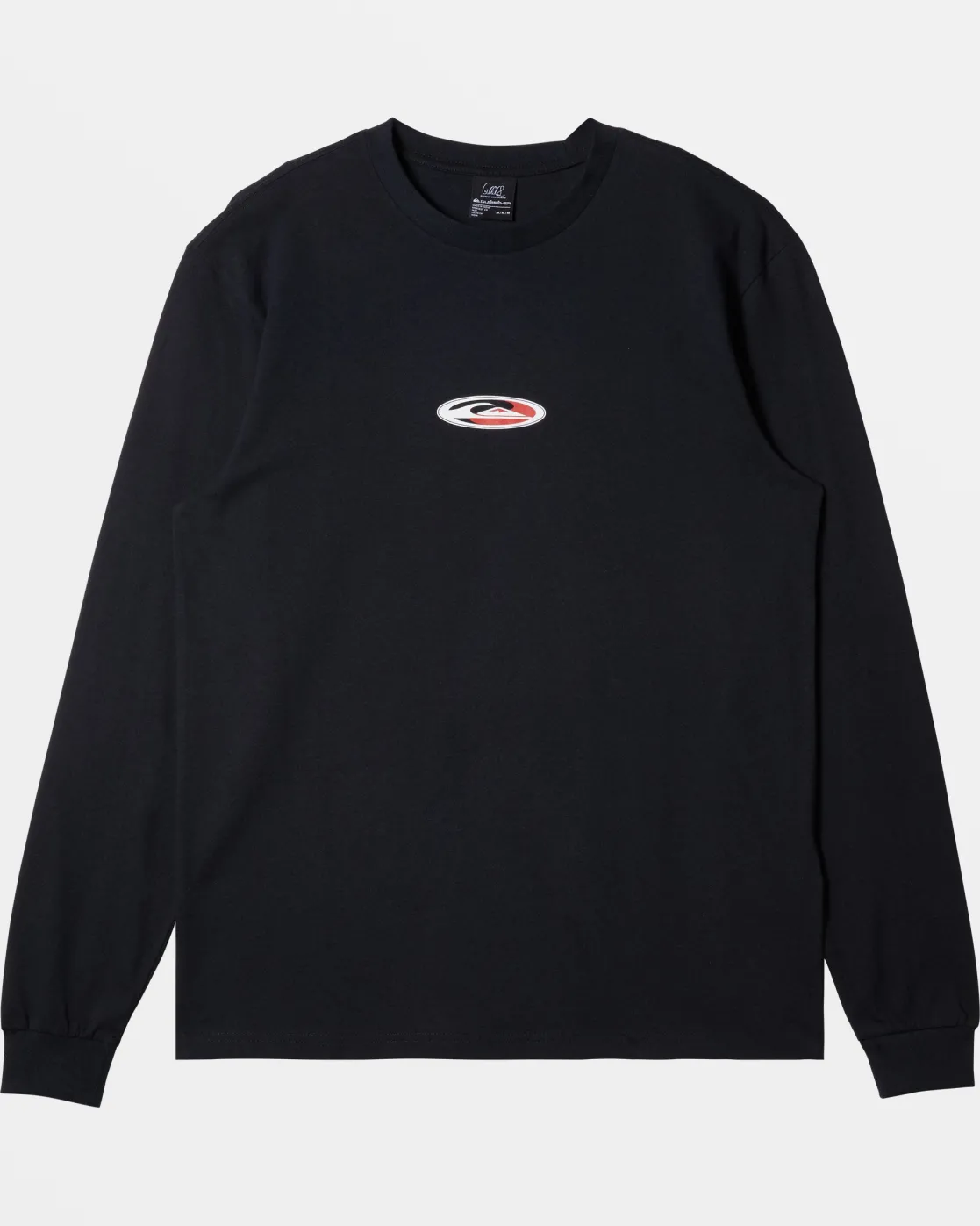 Quiksilver Tees>Griff Long Sleeve T-Shirt BLACK