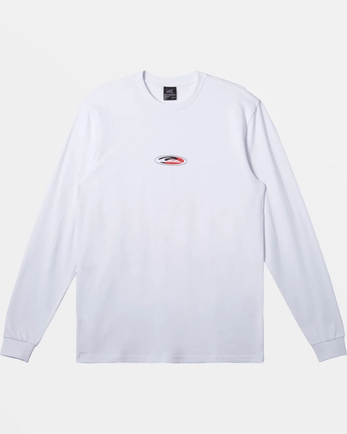 Quiksilver Tees>Griff Long Sleeve T-Shirt WHITE