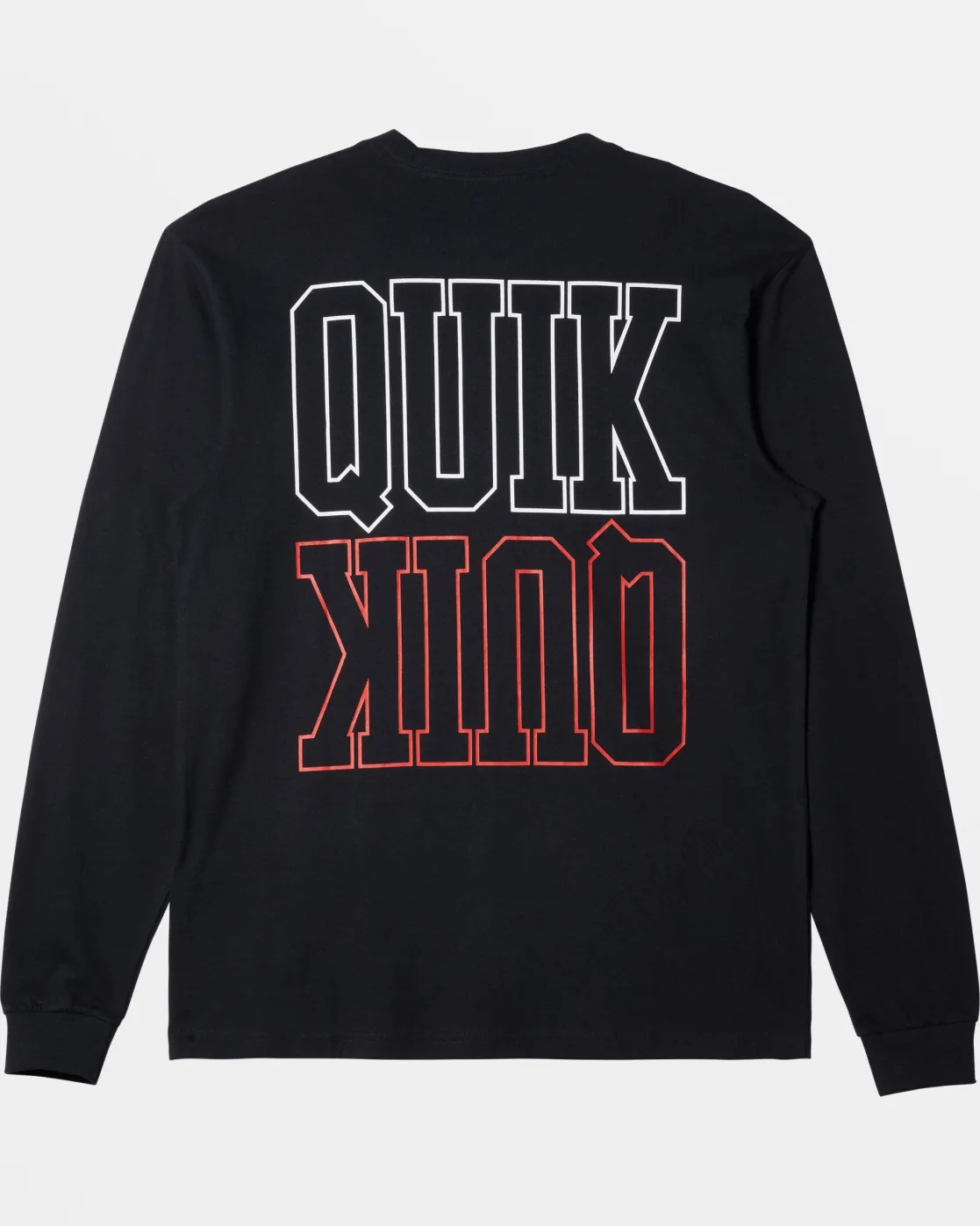 Quiksilver Tees>Griff Long Sleeve T-Shirt BLACK