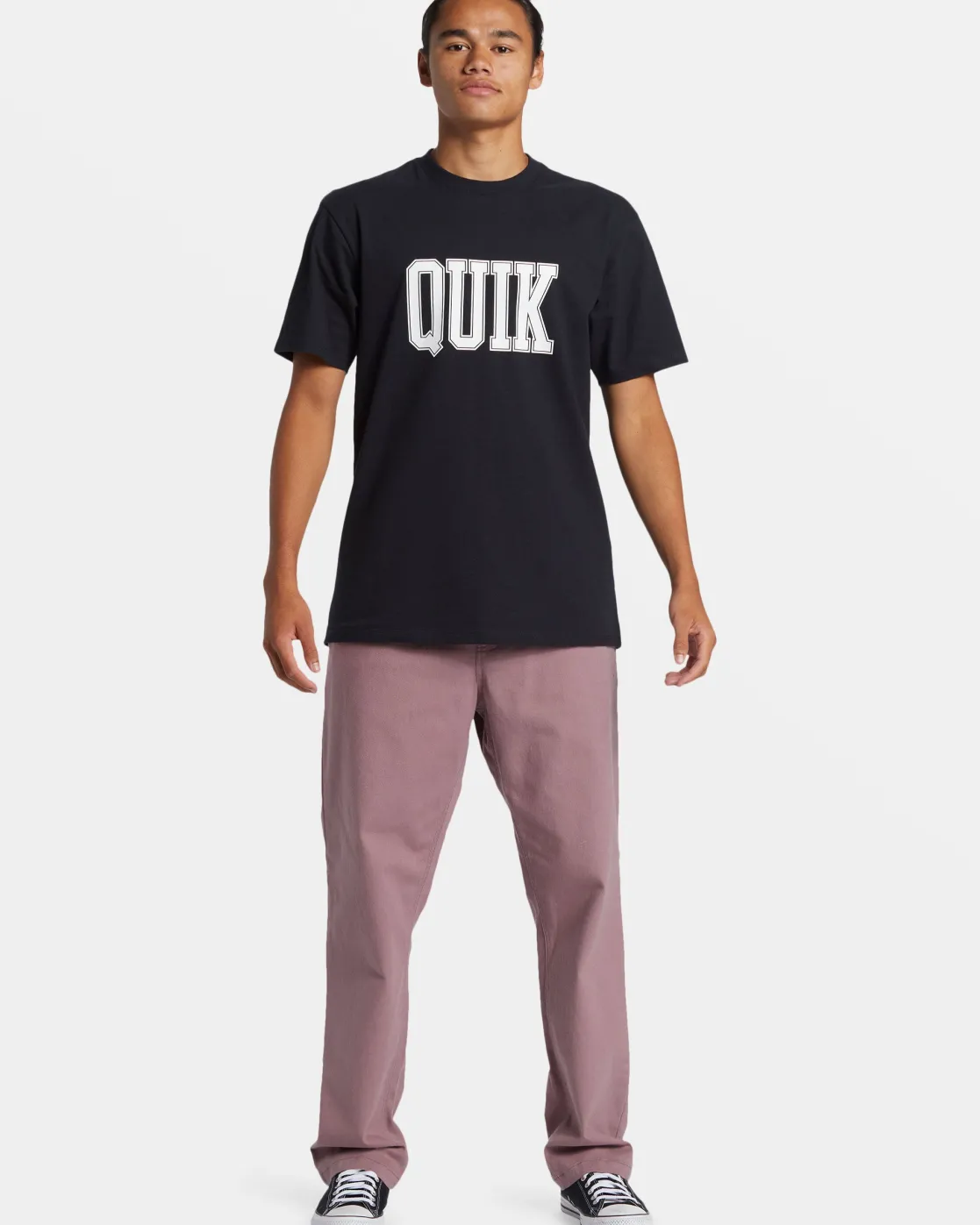 Quiksilver Tees>Griff Quik T-Shirt BLACK