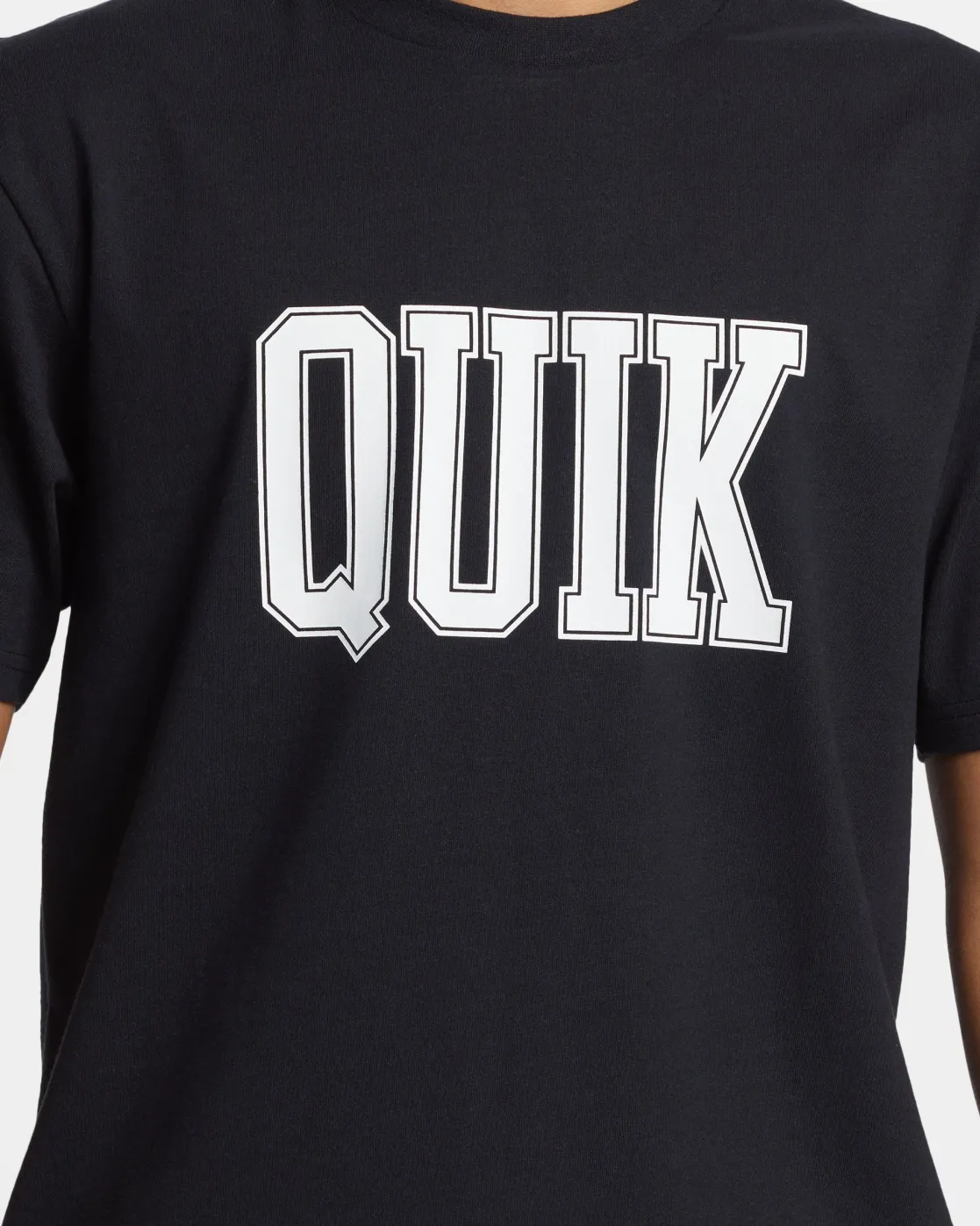 Quiksilver Tees>Griff Quik T-Shirt BLACK