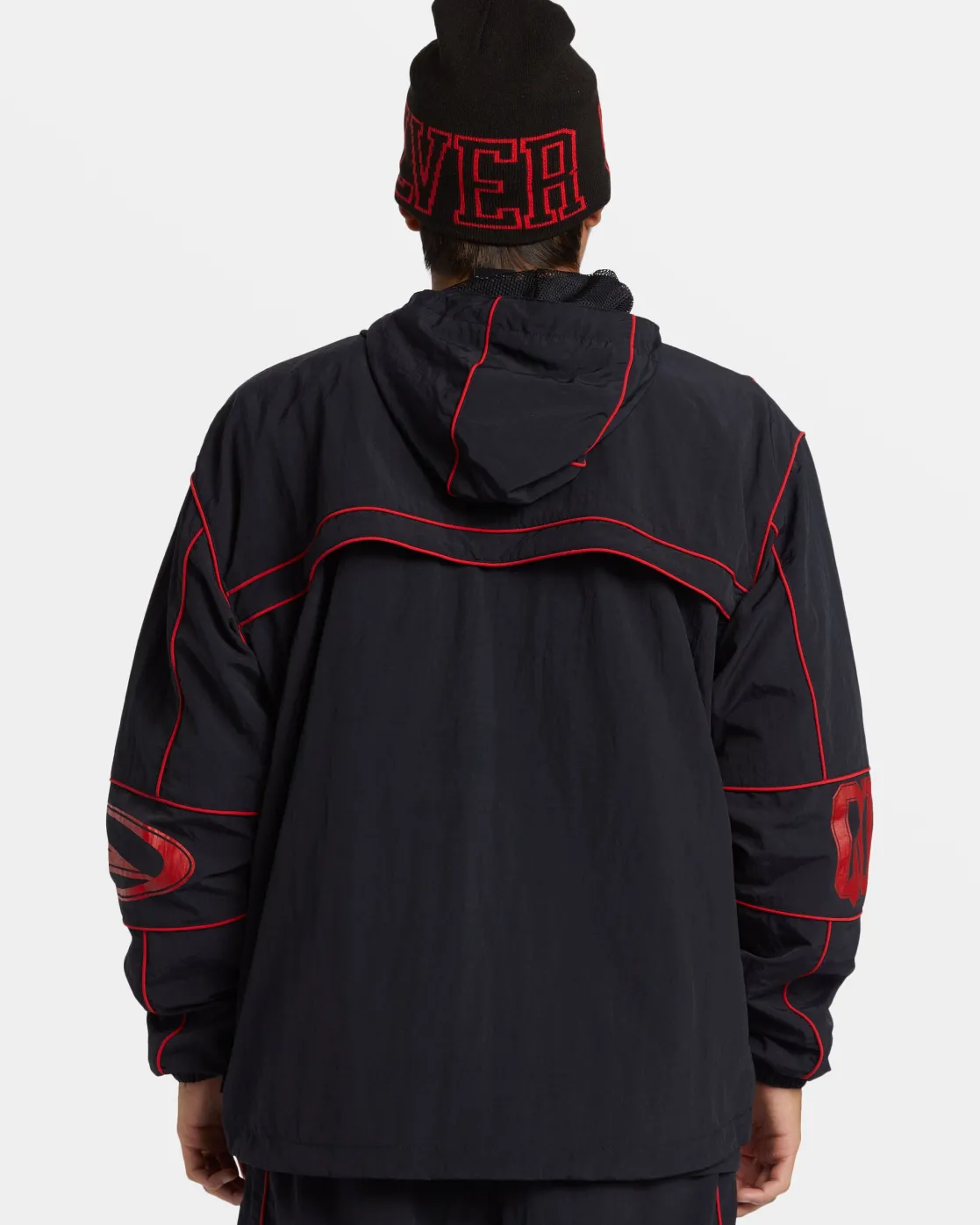 Quiksilver Jackets | Under $100>Griff Surf Half-Zip Jacket BLACK