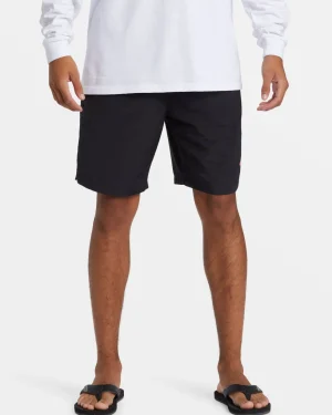 Quiksilver Shorts & Amphibians | Under $100>Griff Taxer Shorts BLACK