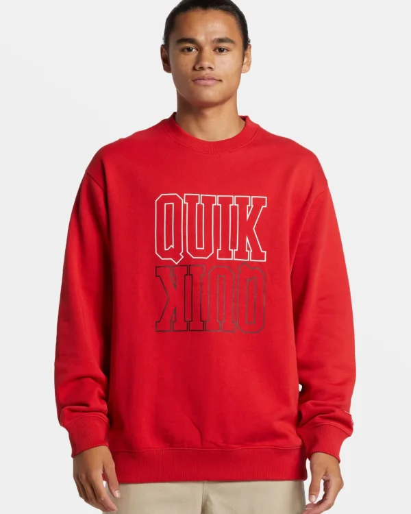 Quiksilver Sweatshirts & Hoodies | Under $100>Griffin Pullover Sweatshirt SALSA
