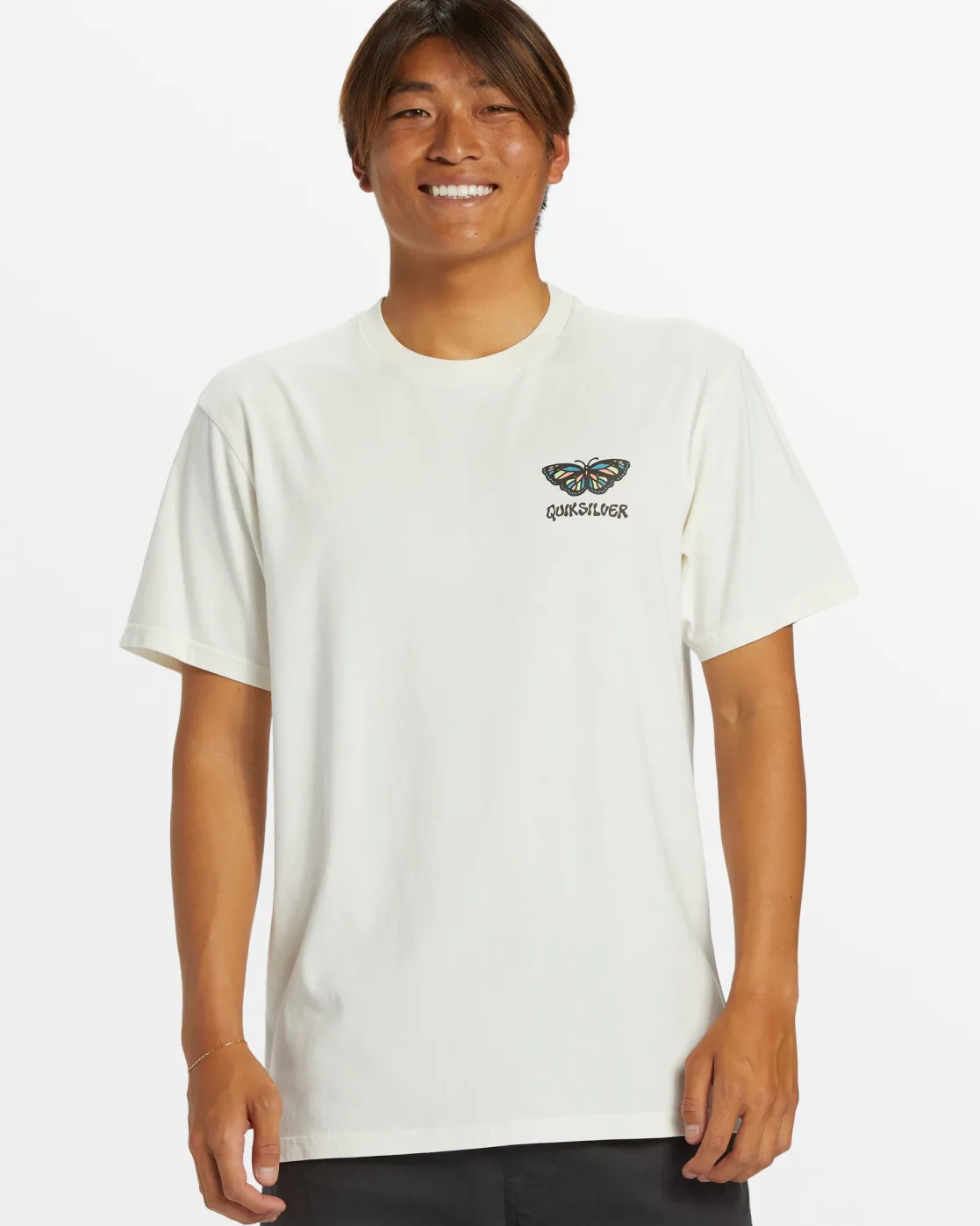 Quiksilver Tees>Harsh Mellow T-Shirt GARDENIA