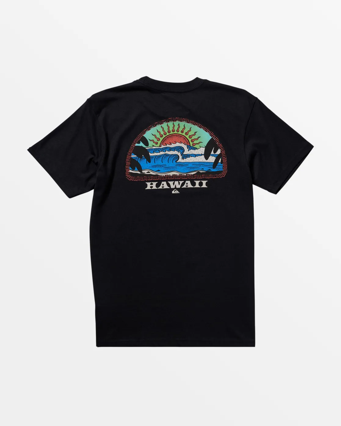 Quiksilver Tees>Hawaii Blazing Sun T-Shirt BLACK