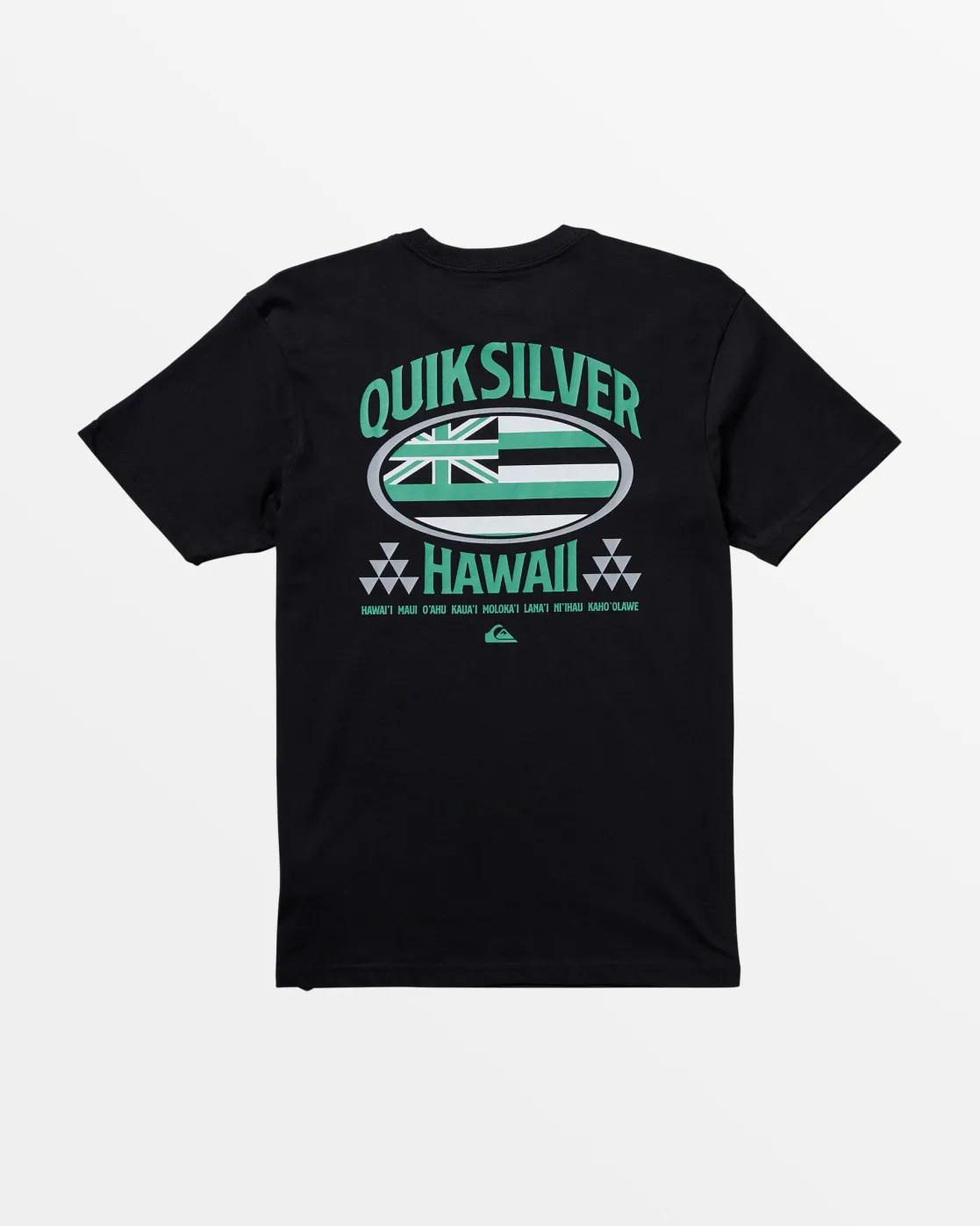 Quiksilver Tees>Hawaii Charger T-Shirt BLACK