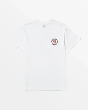Quiksilver Tees>Hawaii Rooster T-Shirt WHITE
