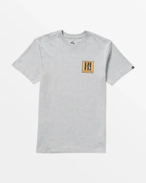 Quiksilver Tees>Hawaii Tapa Box T-Shirt ATHLETICHEATHER